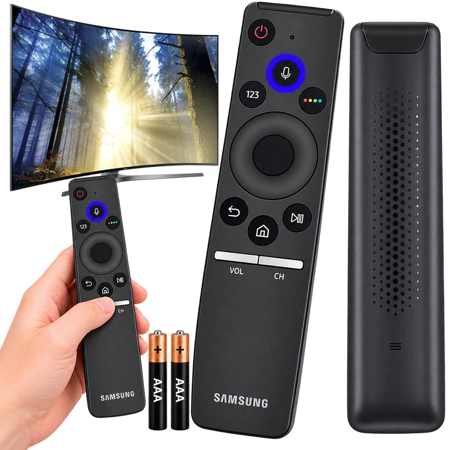 Originálny Diaľkový Ovládač Pre Televízor UE65KS9500L Samsung Zmena Programov