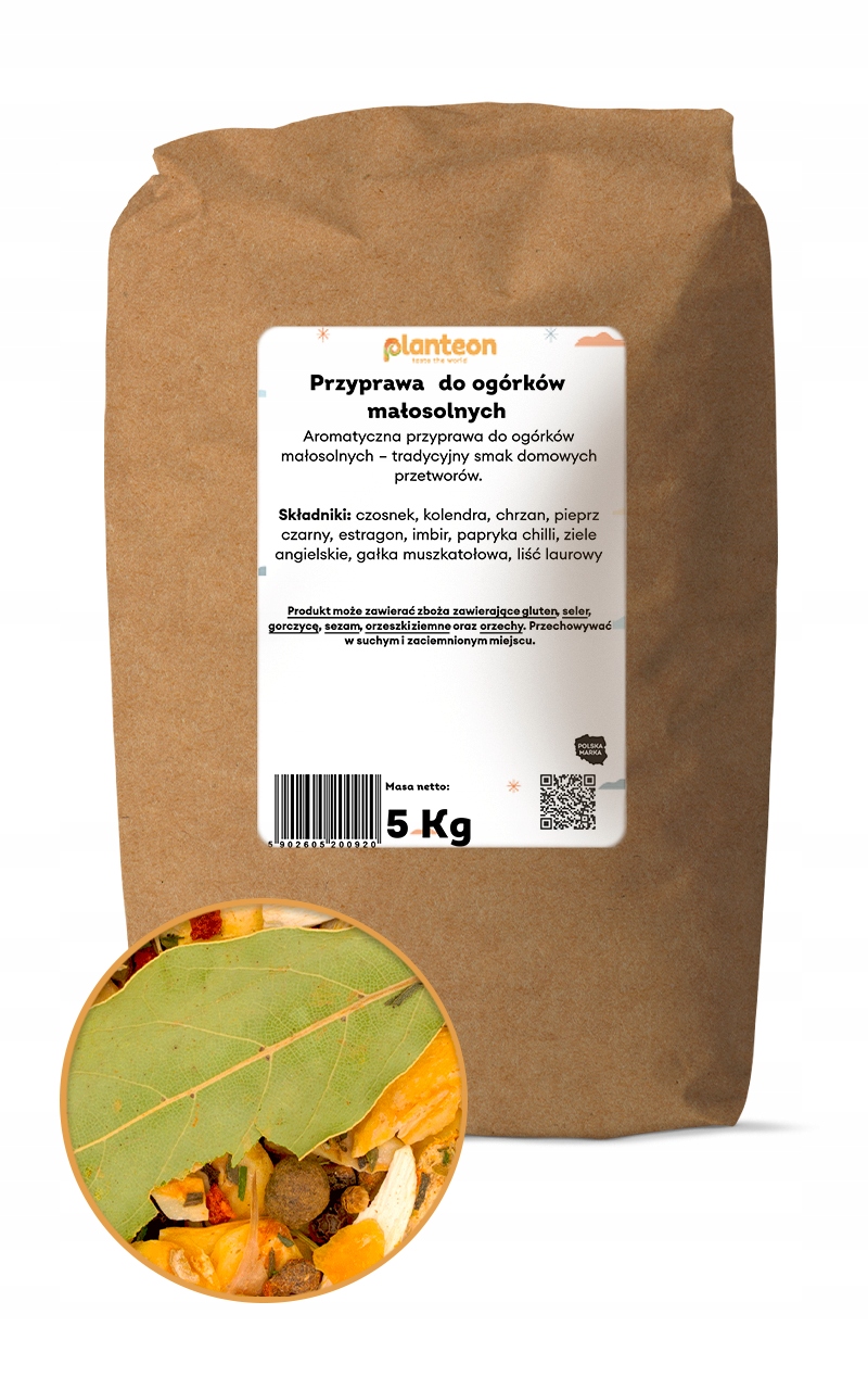 Levně Koření na malosolené okurky 5 kg domácí kvalita bez chemie pro sklenice