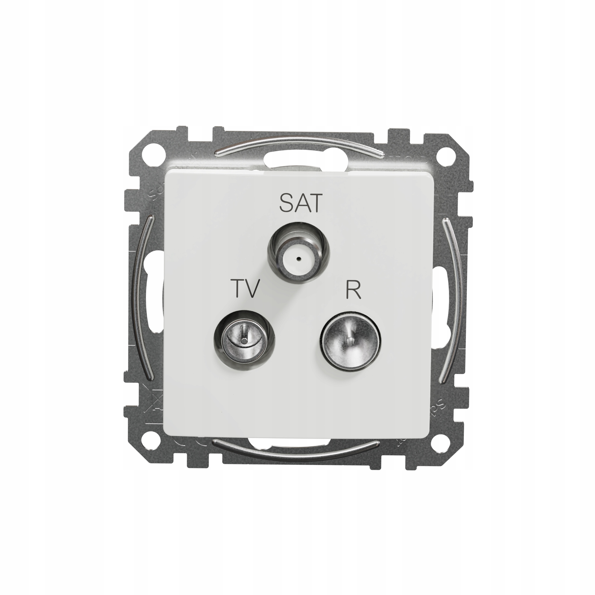 Sedna Design Gniazdo R/TV/SAT końc 4dB białe Typ gniazda Gniazdo