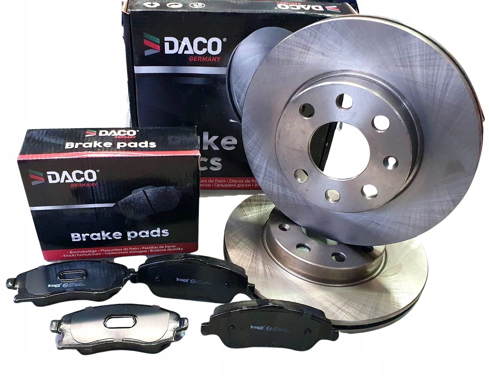 

Tarcze Klocki Przód Zestaw Opel Corsa C 240mm