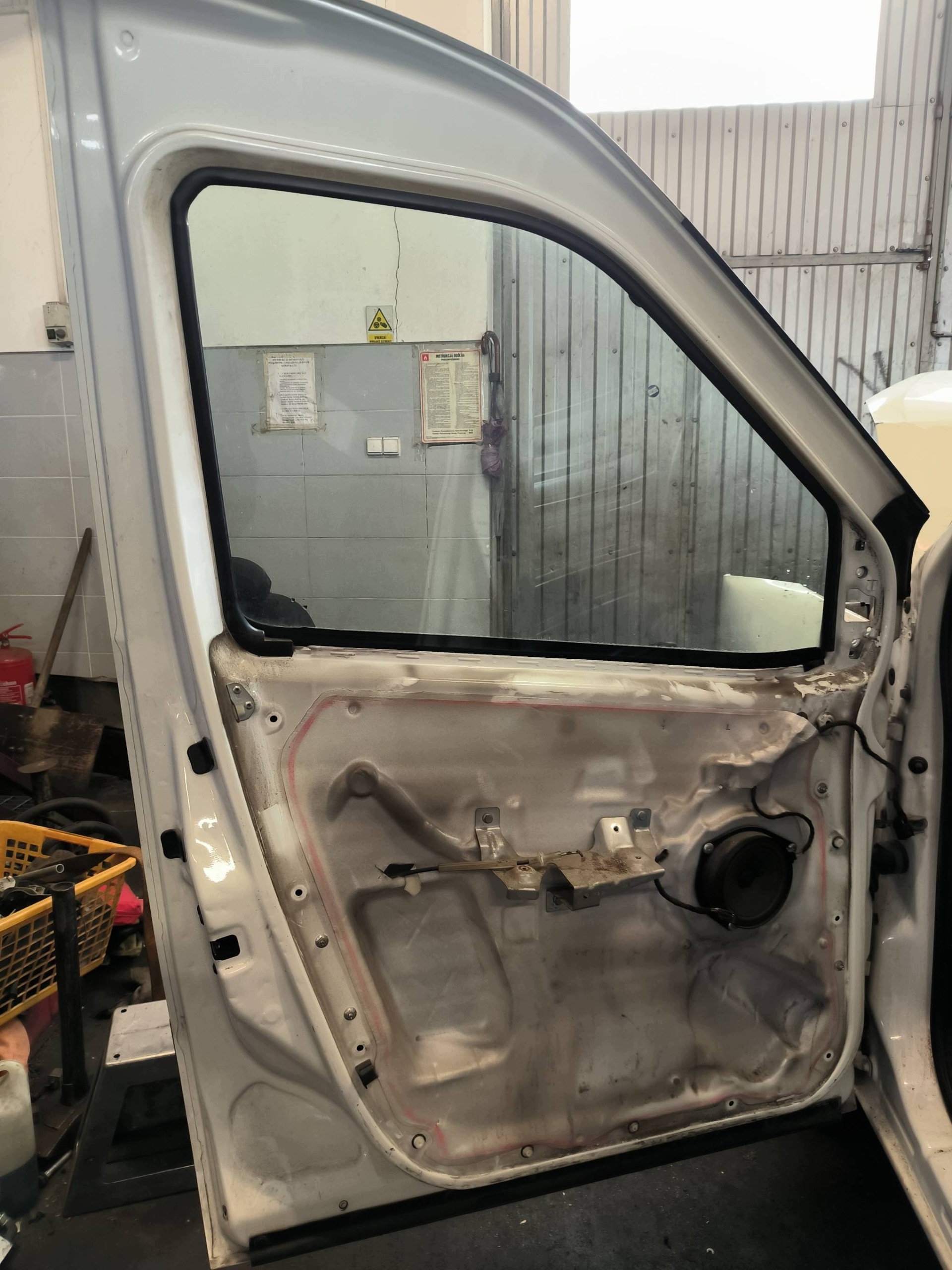 door left front FIAT DOBLO II LIFT