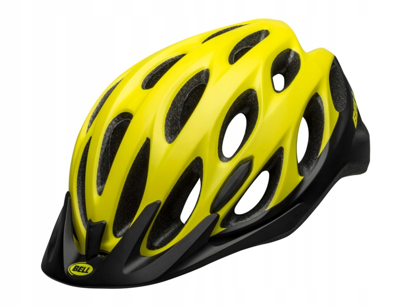 Kask rowerowy Bell Traverse Czarno-żółty Mtb (uniwersalny)
