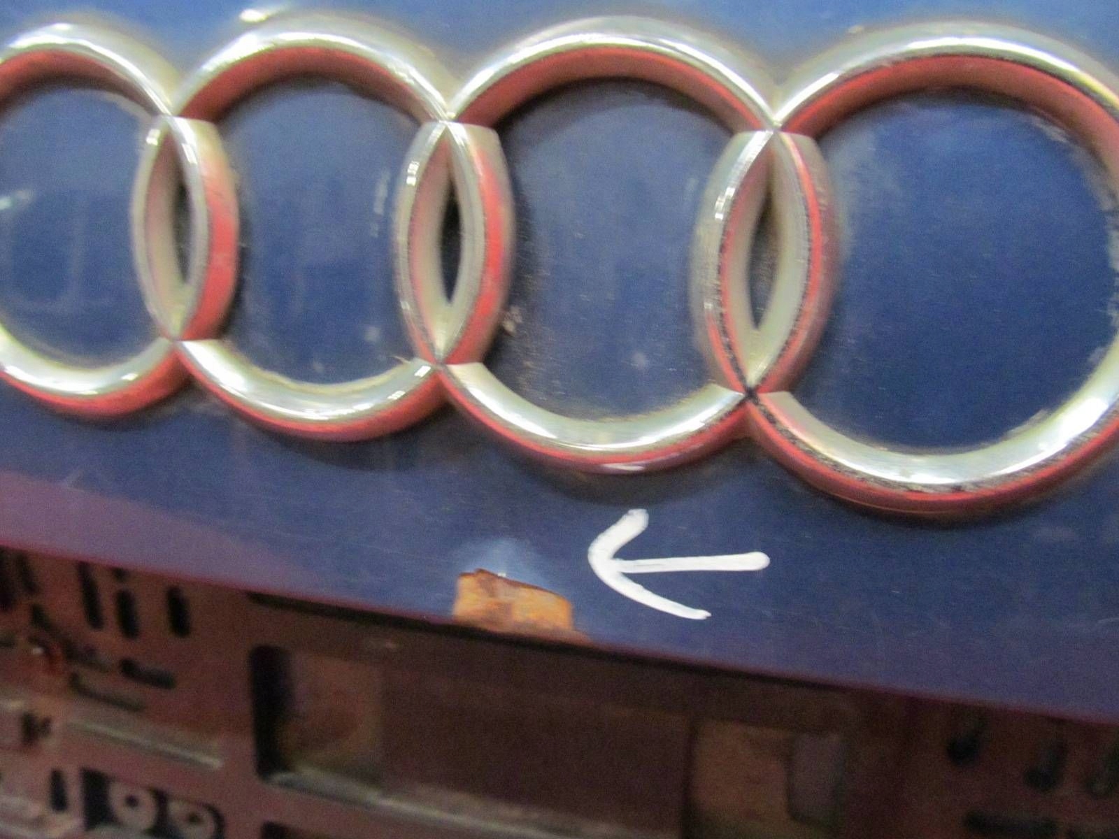 AUDI A4 B6 8E 8E2 MALYSZ 2000-2004 sedan 4D blue trunk door boot LZ5W