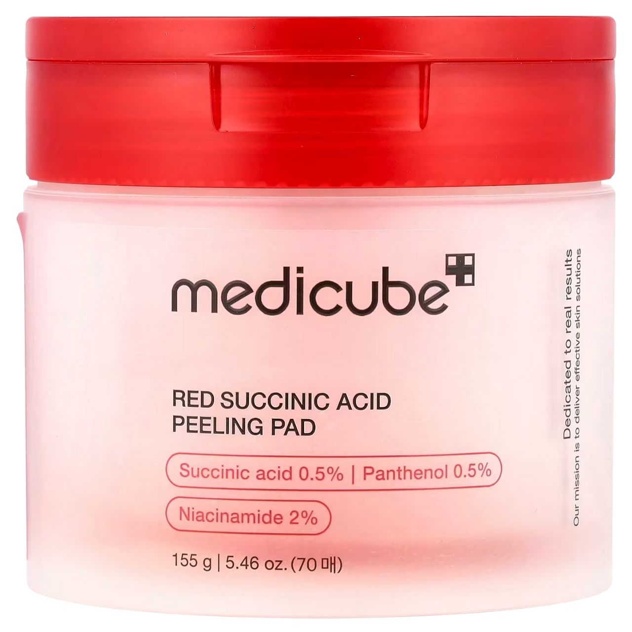 Płatki Złuszczające Medicube Red Succinic Acid Niacynamid Bha 70 sztuk