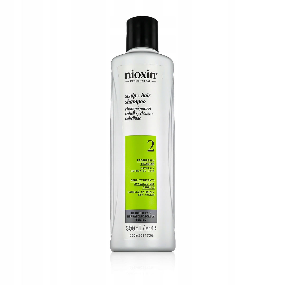 Nioxin System 2 Scalp Hair Shampoo Progressed Thinning 300 ml