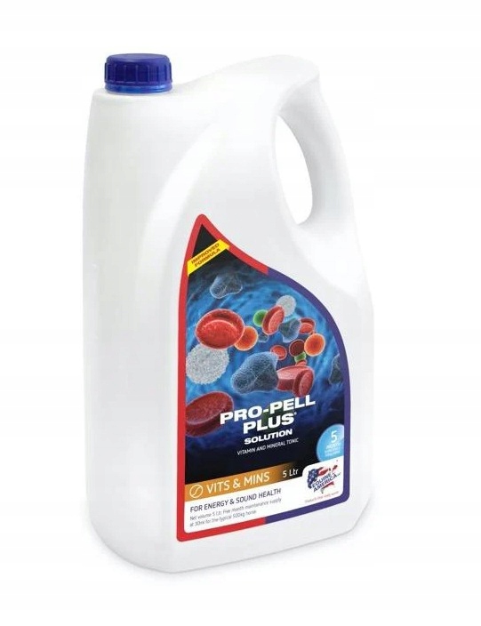Equine America Pro-pell Plus Solution dla koni wyczynowych horse 5 L