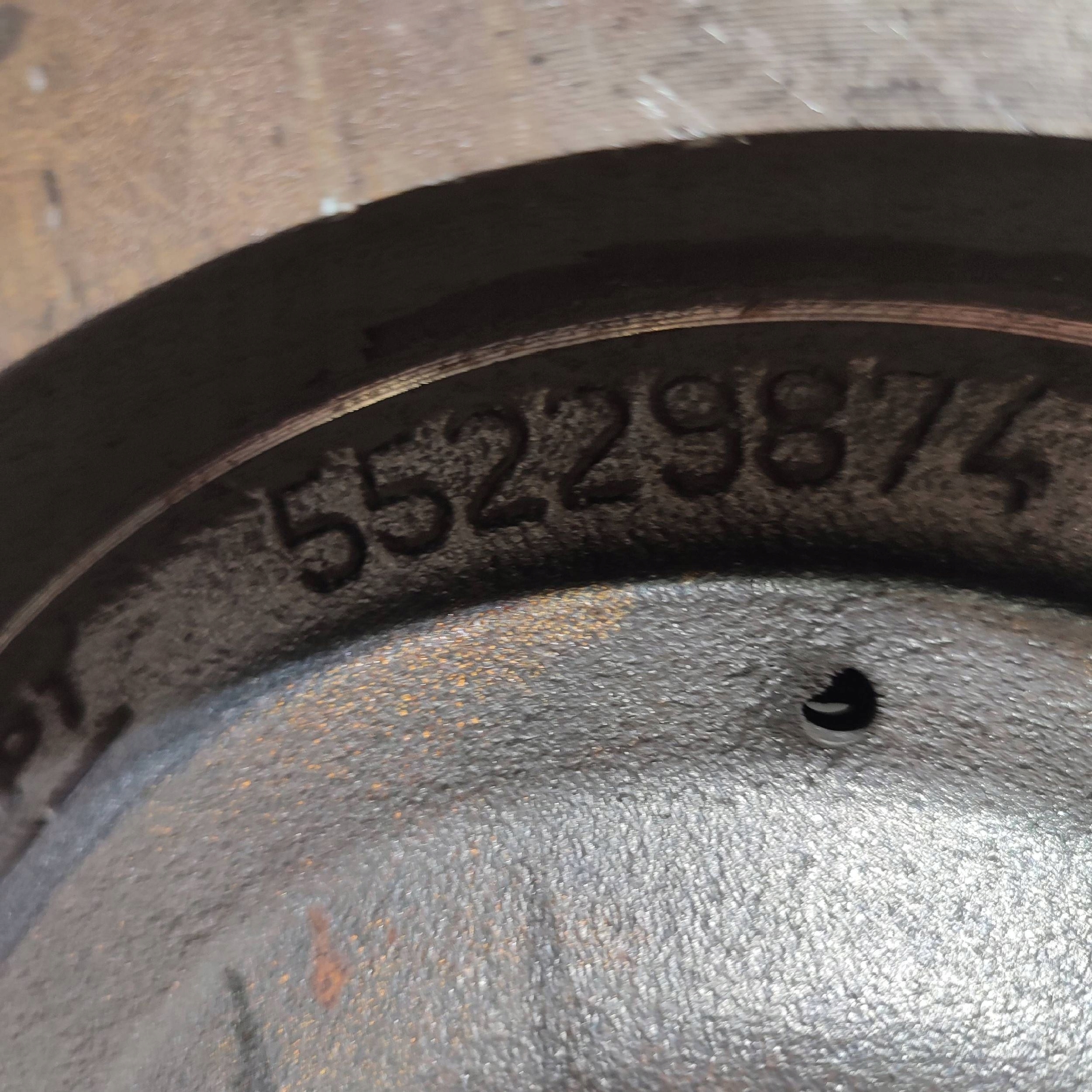 wheel flywheel Fiat 500X 55229874