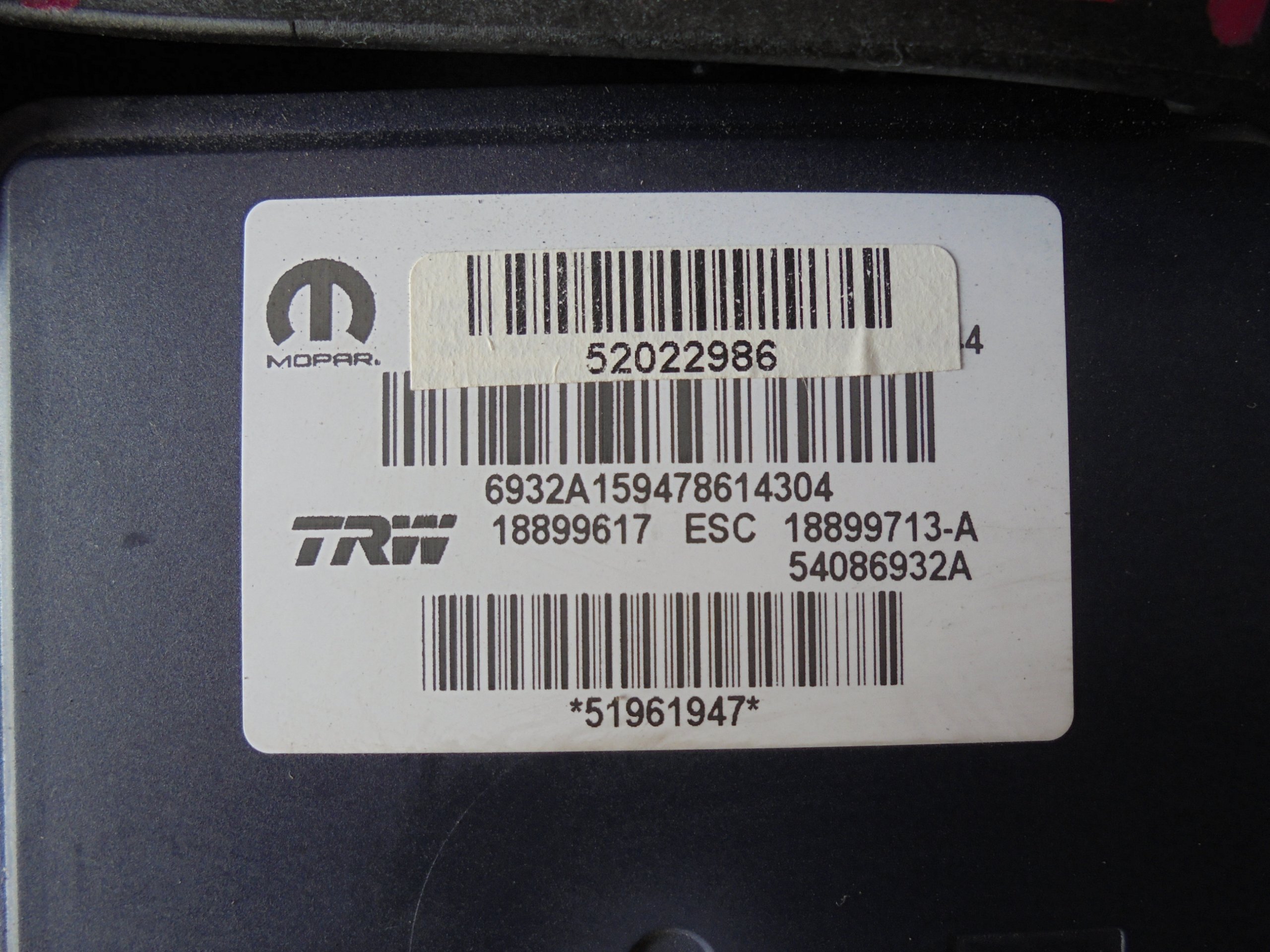 насос ABS RENEGADE 52022986 51961947