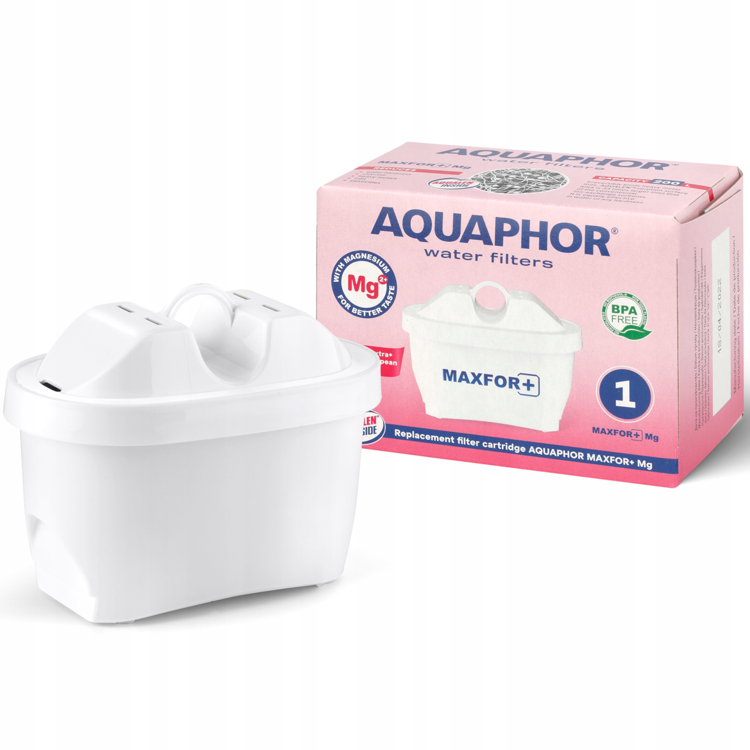 Aquaphor Maxfor+ Mg 200L, Wkład filtrujący 24 szt. z magnezem