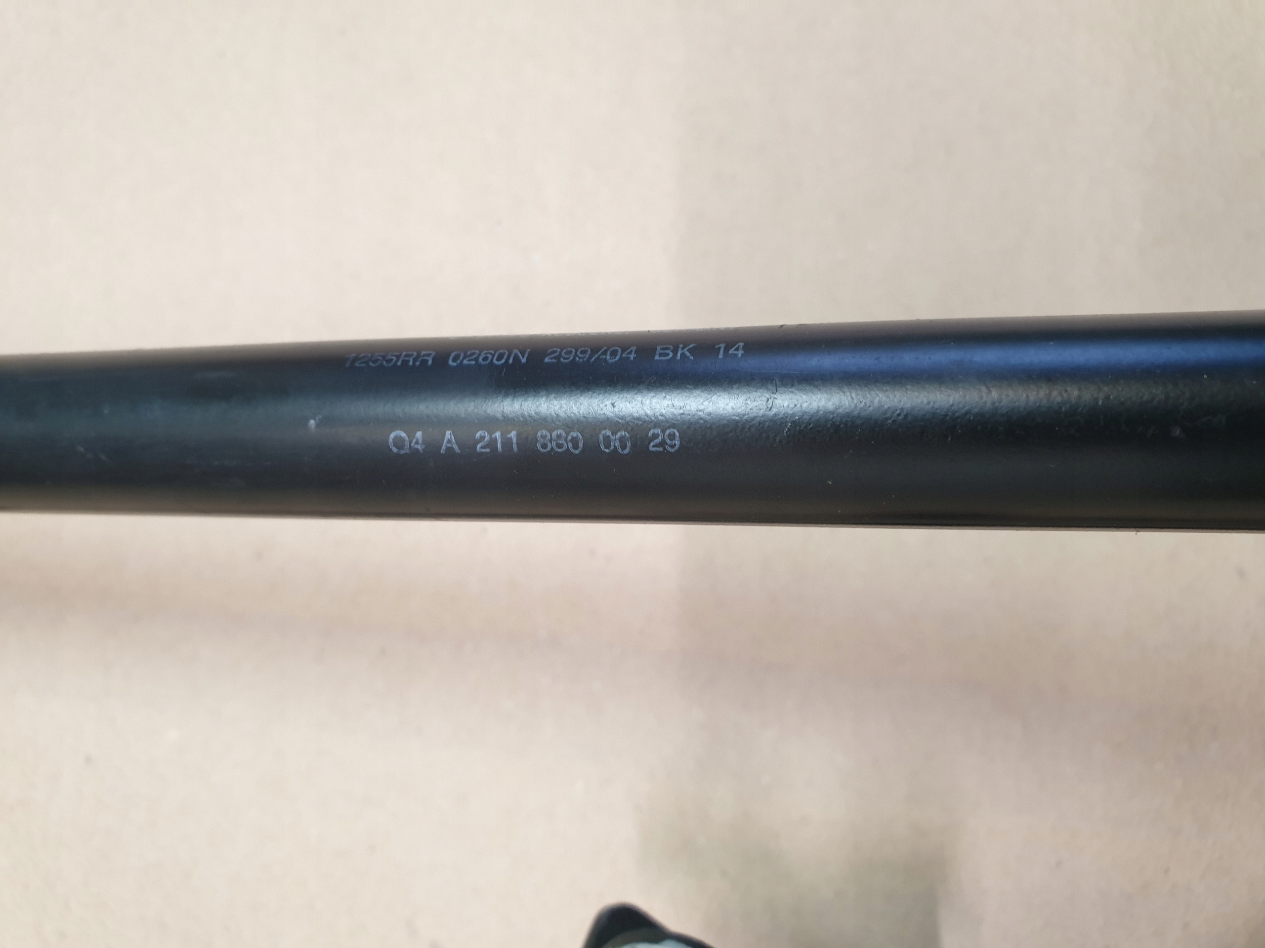 damper hinge bonnets right front MERCEDES E W211 OE