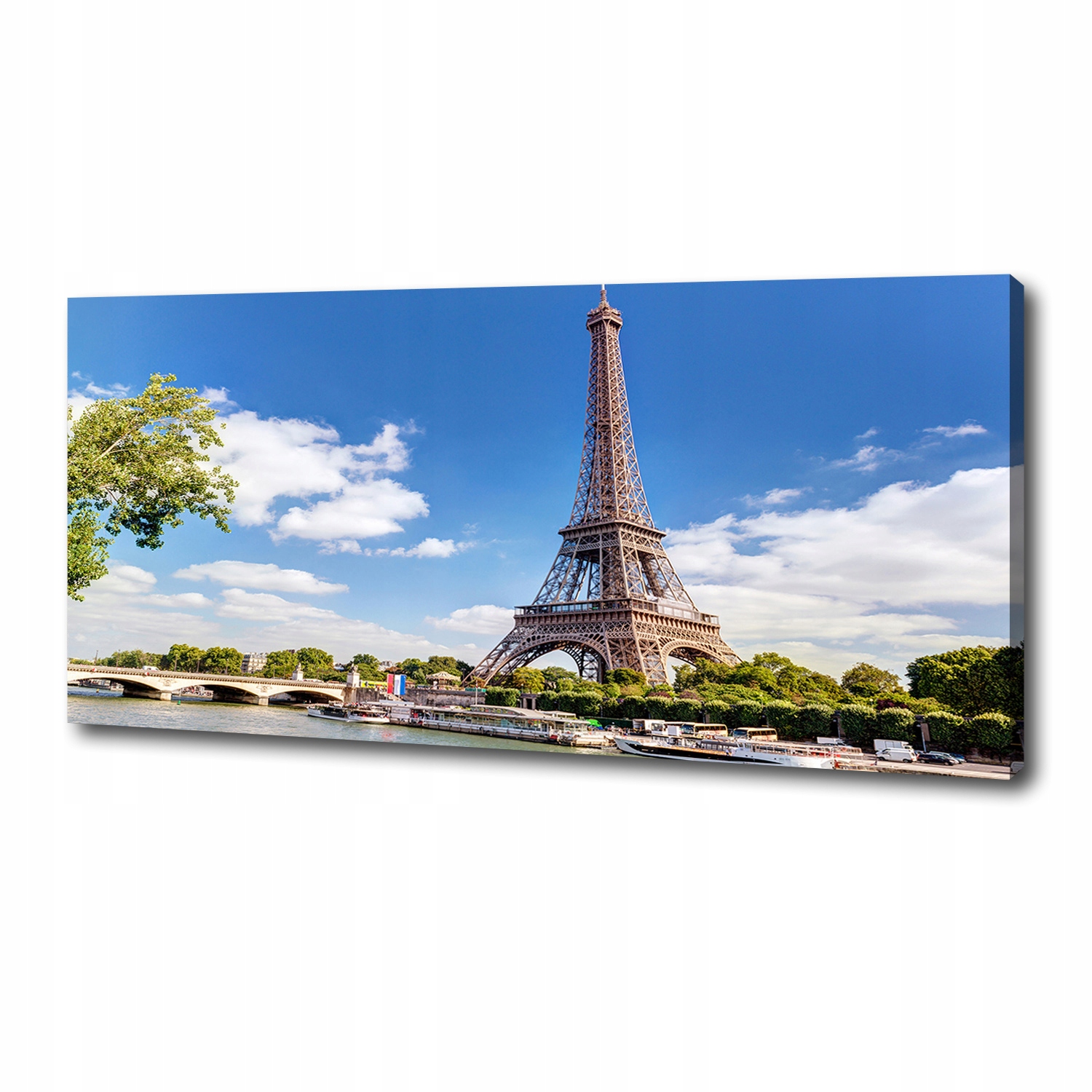 

Foto obraz na płótnie Wieża Eiffla Paryż 125x50 cm