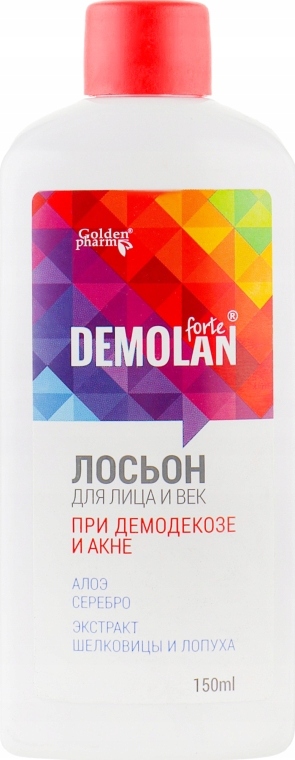 Tonik do Twarzy i Powiek Demolan Forte, Trądzik