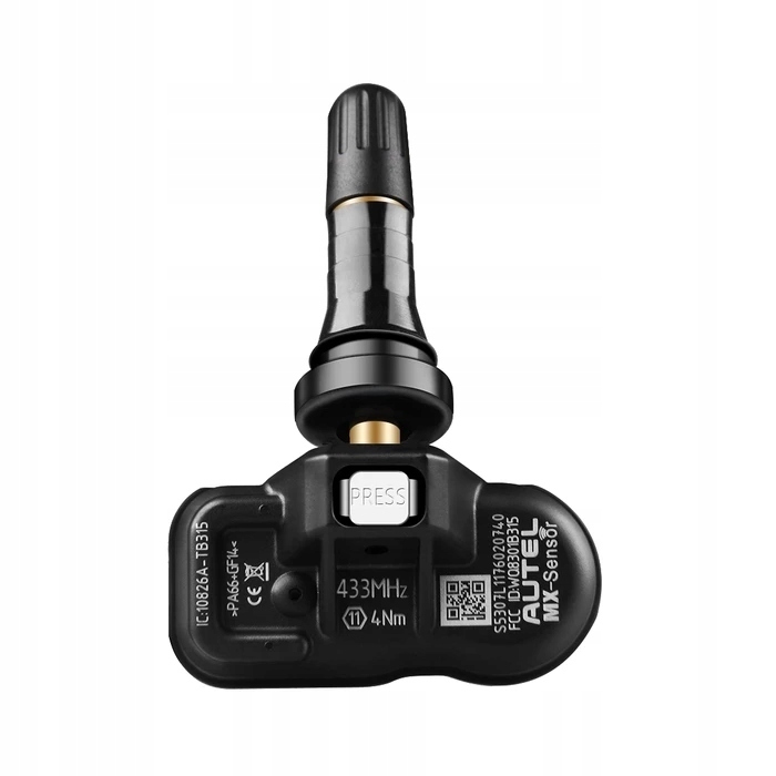 TPMS Czujnik Autel MX Sensor 433 Mhz Gumowy Producent code Czujnik cisnienia opon TPMS Autel 433Mhz