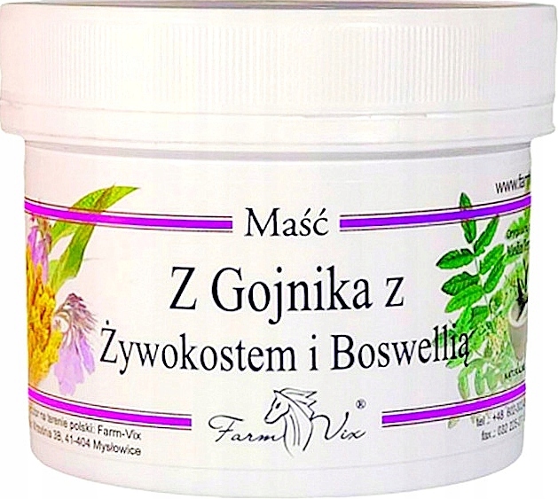 

Maść Gojnik Żywokost I Boswellia 150ML /farm-vix