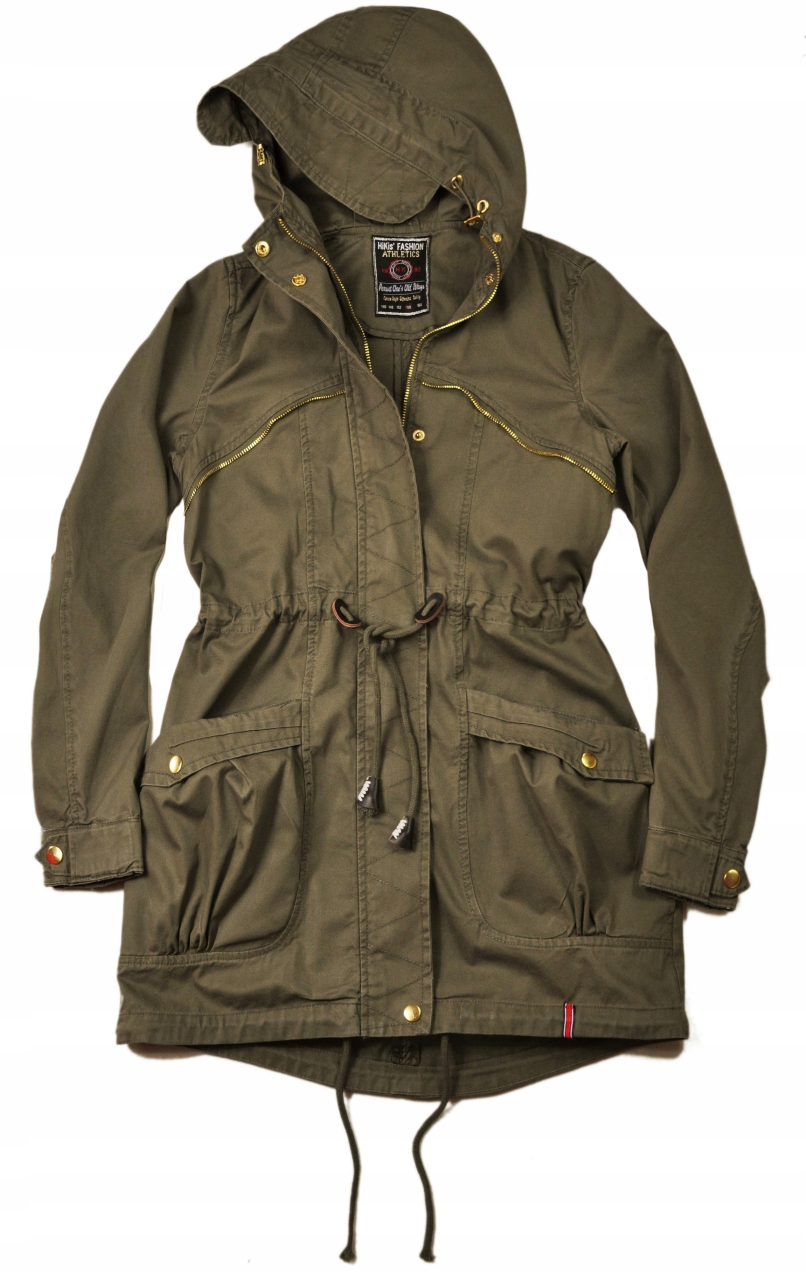 

House Kurtka bawełna Parka khaki (140-164) r 146