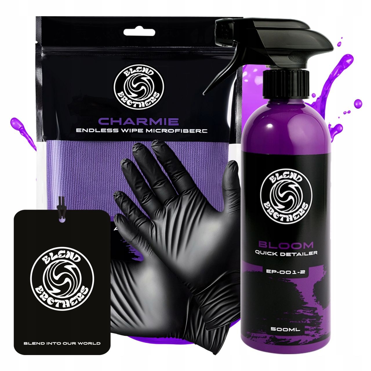 Quick Detailer do Lakieru Bloom 500ml Mikrofibra Charmie 40x40