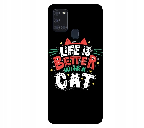 

Etui na telefon Samsung Galaxy A21s Life is better