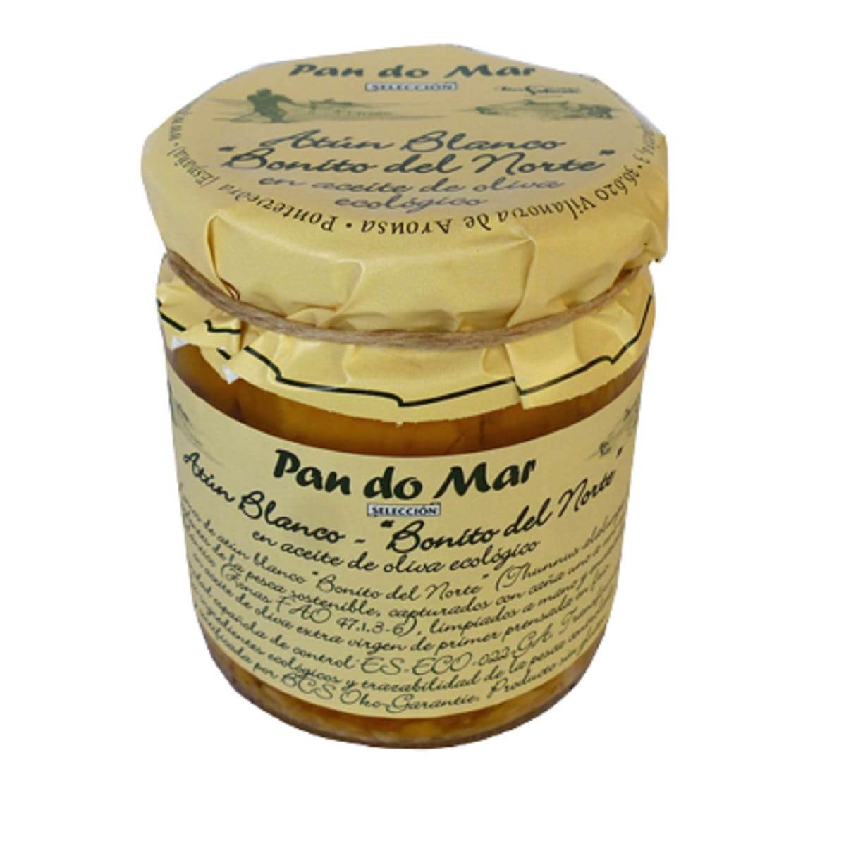 Levně Tuňák Bílý V Bio Olivovém Oleji Extra Virgin 220 g (154 g) (sklenice)