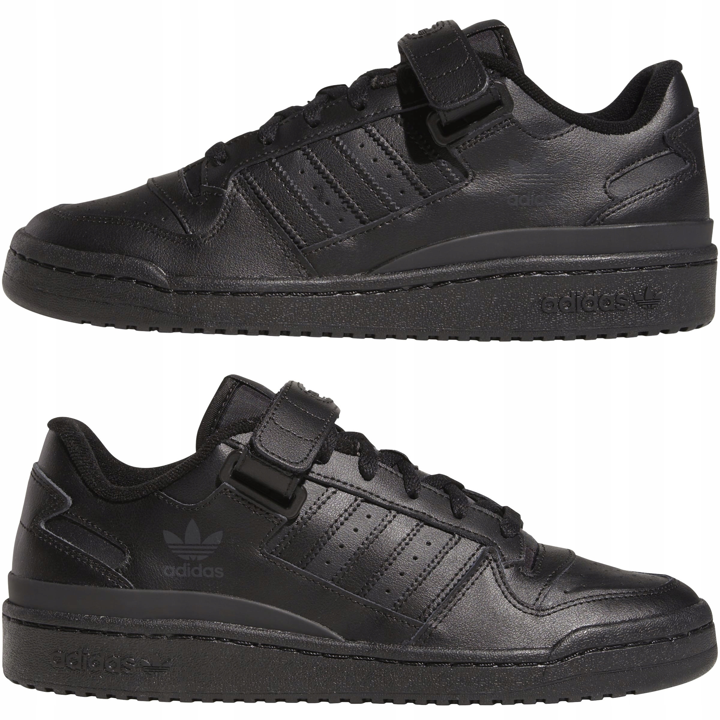 Adidas Boty Forum Low GV9766 Sportovní Nízké Černé Triple Black vel. 38 2/3