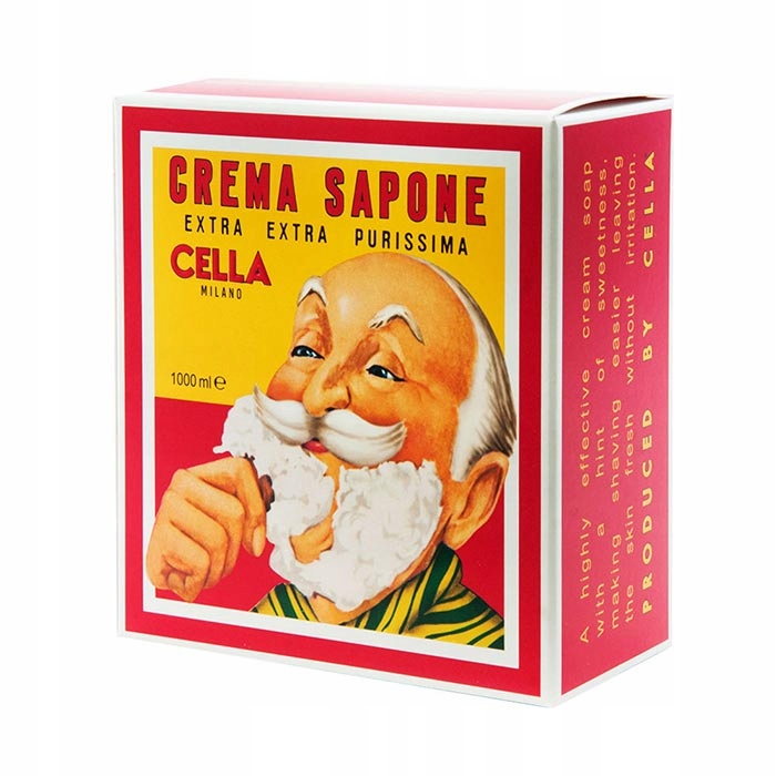 Cella krém na holení 1 kg mandlový Crema Sapone