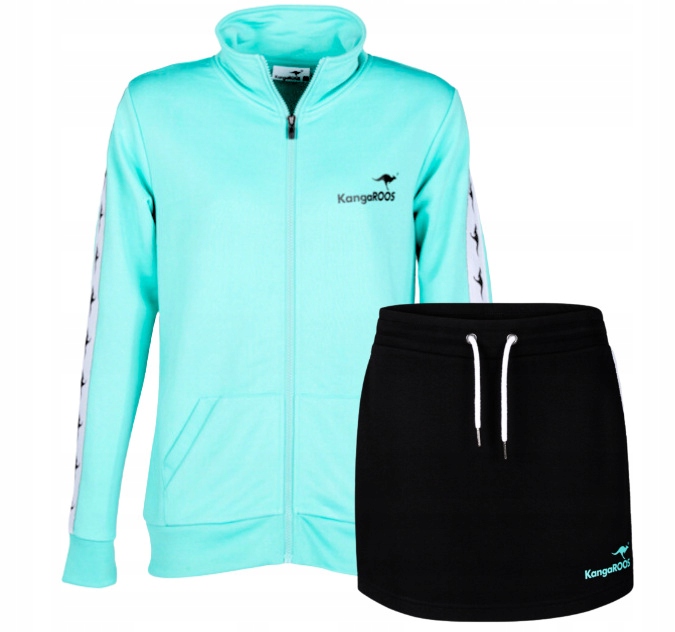 KANGAROOS ZESTAW SPORTOWY CZARNA SPÓDNICA