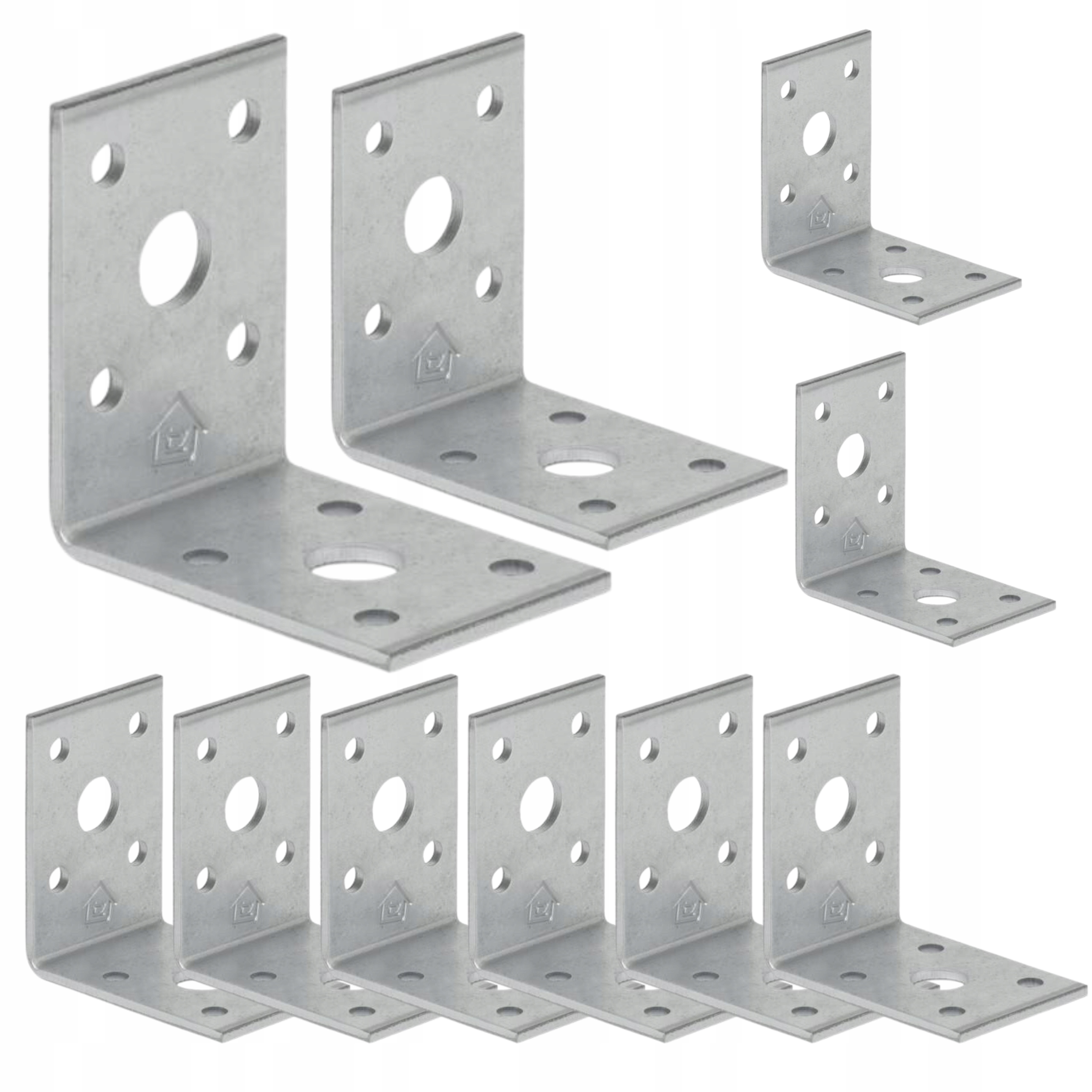 

Kątownik stalowy łącznik 50x 50 x 40 mm 10 szt