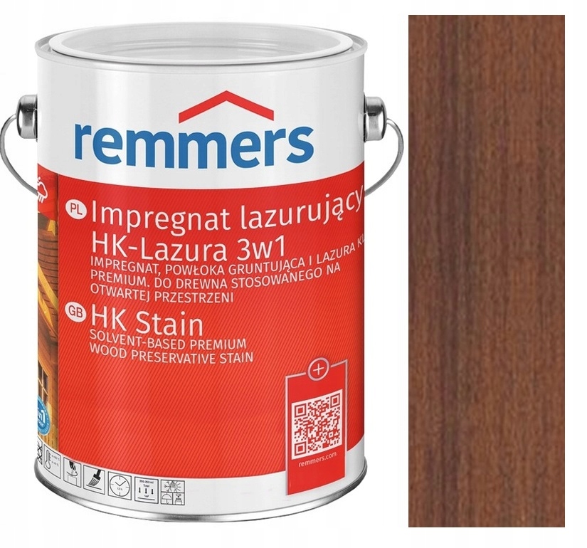 

Remmers HK-Lazura impregnat do drewna 2,5L Kasztan