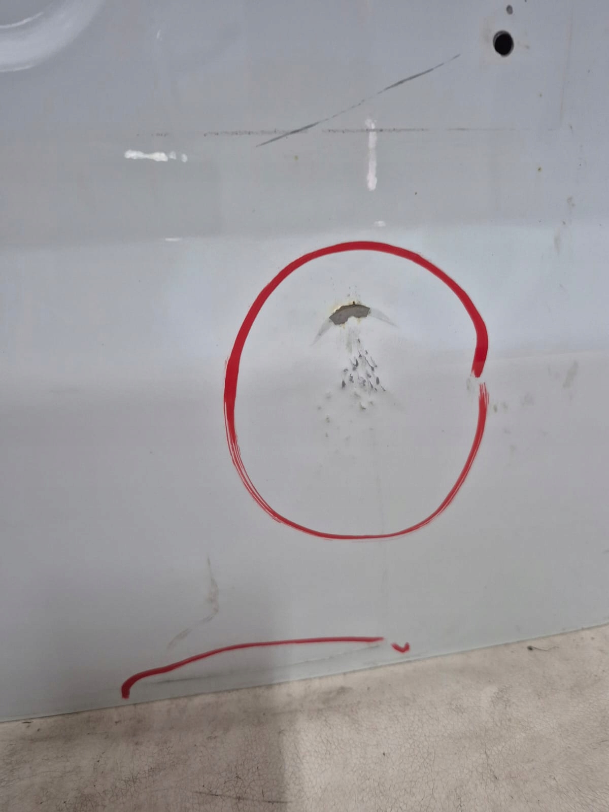 RENAULT EXPRESS 21- door left rear part rear. 901237129R