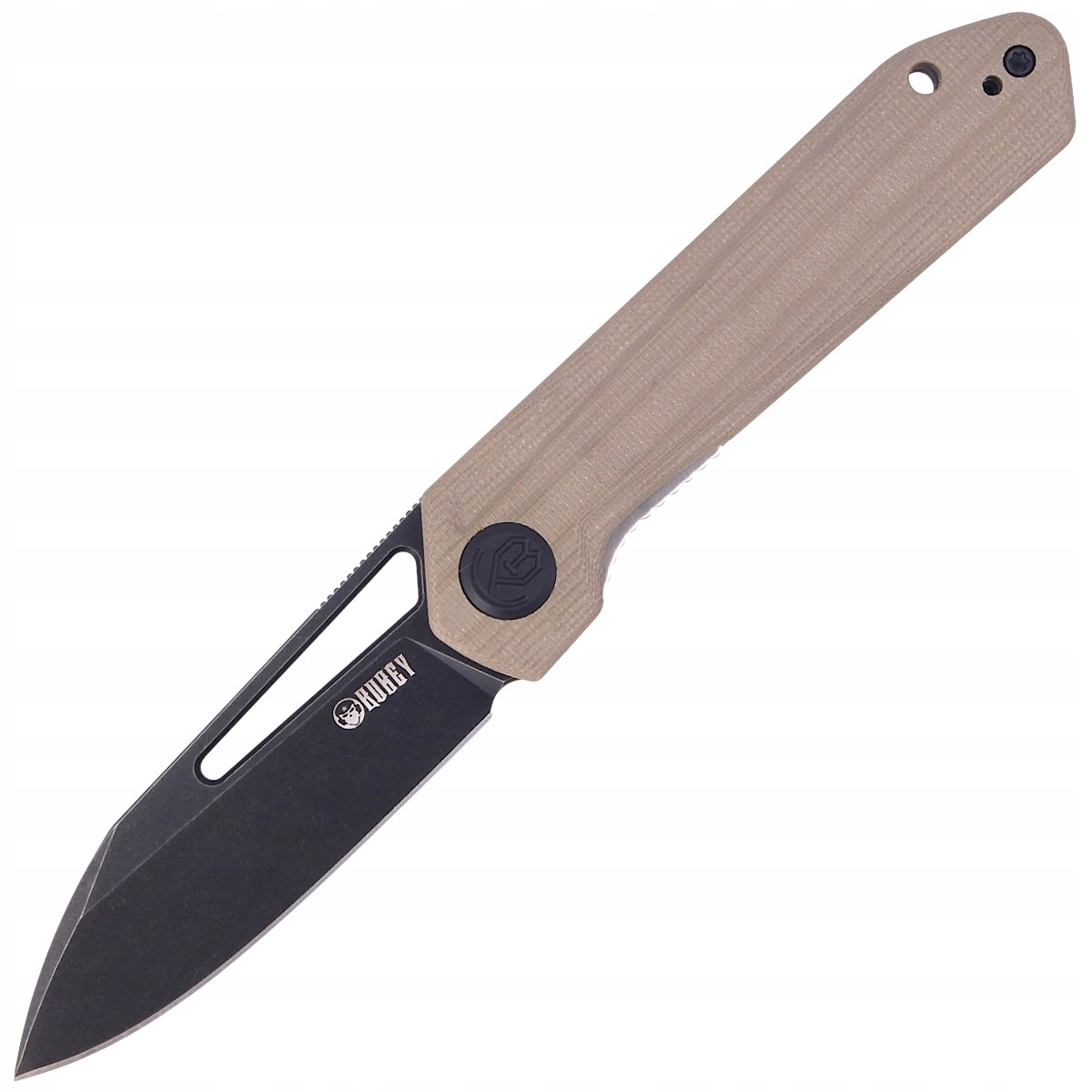 Nůž Kubey Knife Royal, Tan G10 (KU321E)