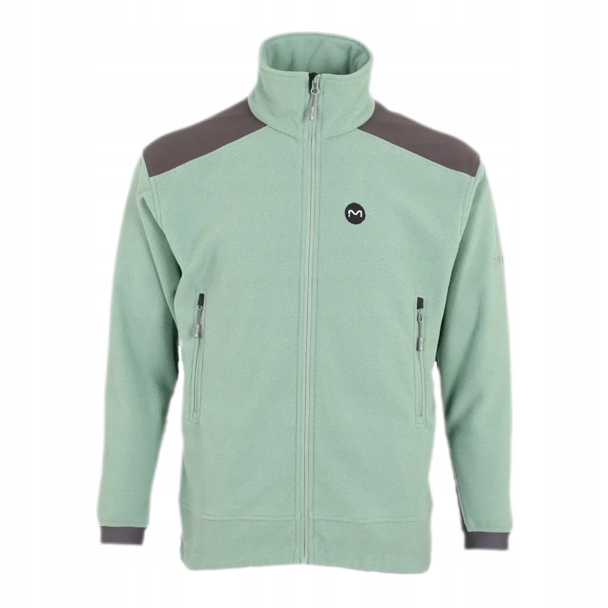 Technická fleecová pánská bunda Milo Kiya velikost M barva herb green