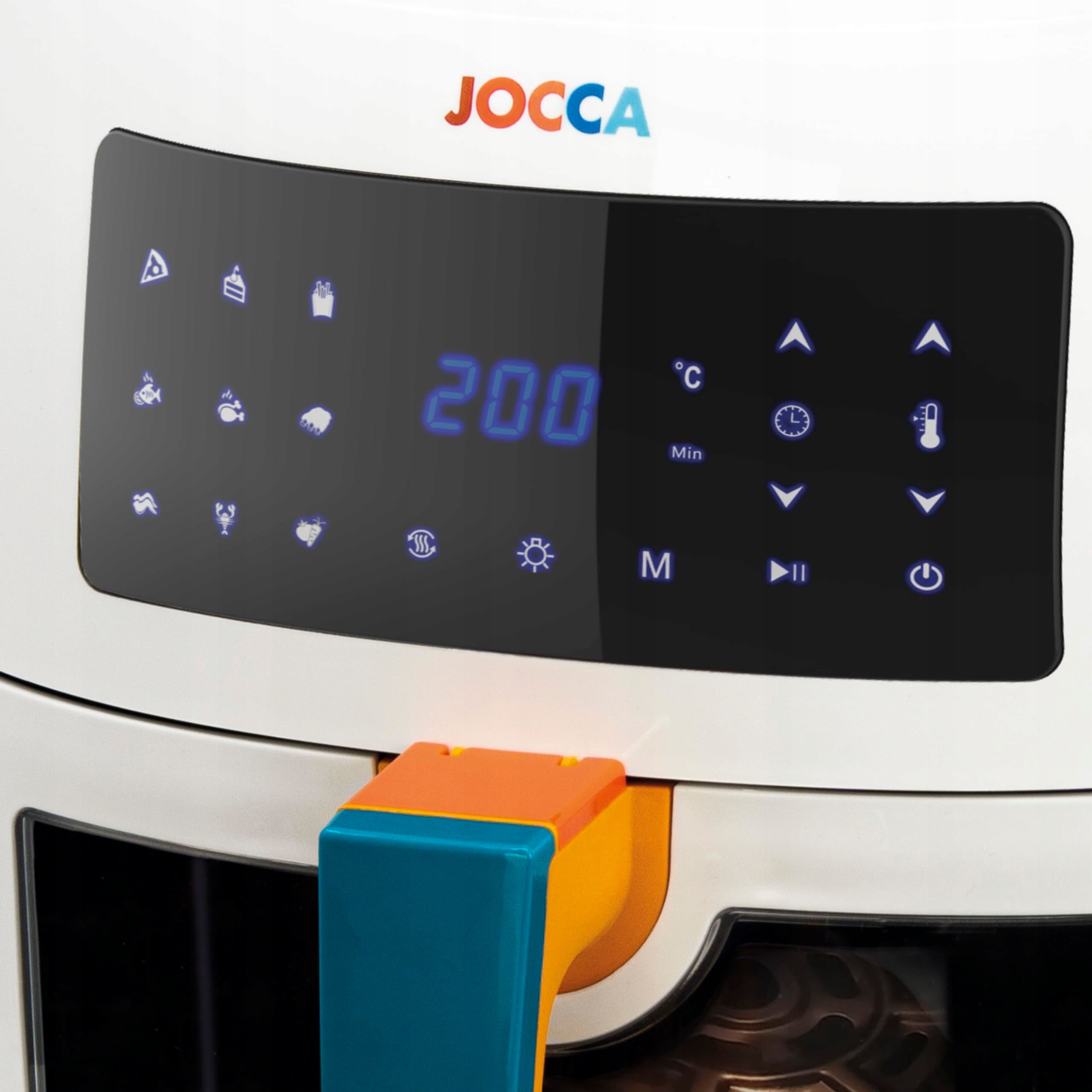 JOCCA Frytkownica Beztłuszczowa 7L Biała Frytkownica Na Gorące Powietrze — miniatura 4