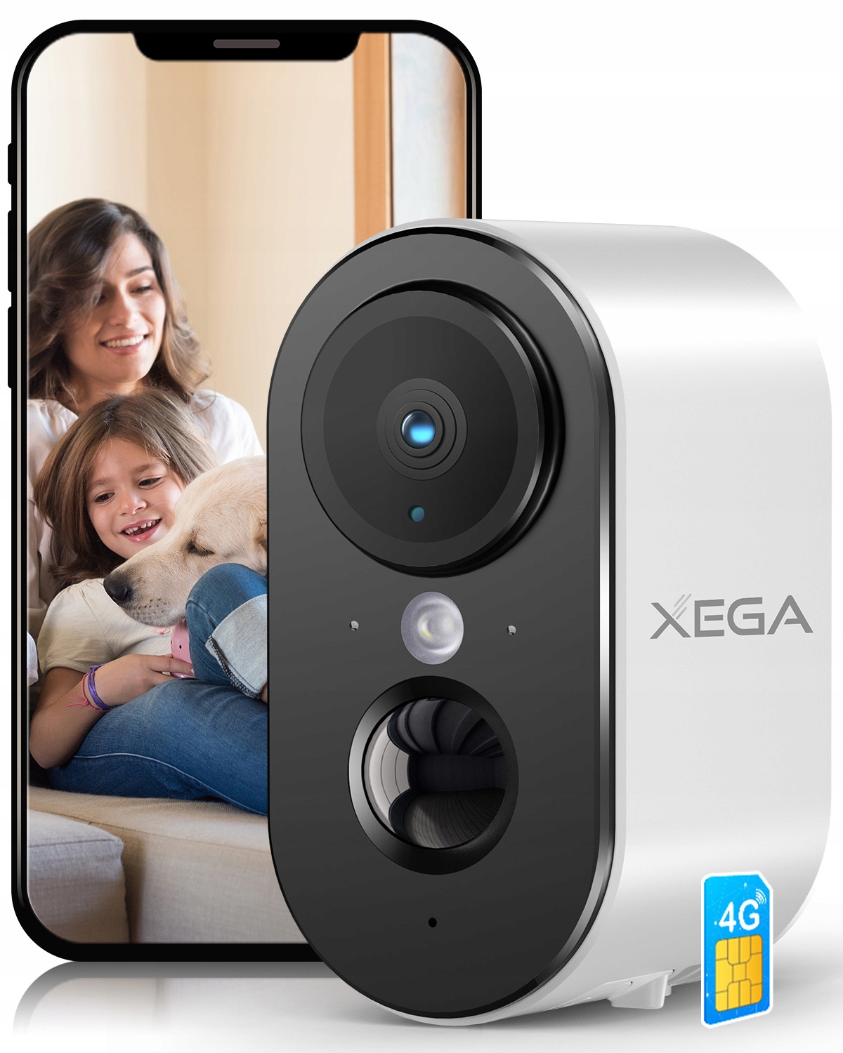 Kamera IP wewnętrzna XEGA XG-13-EU4G