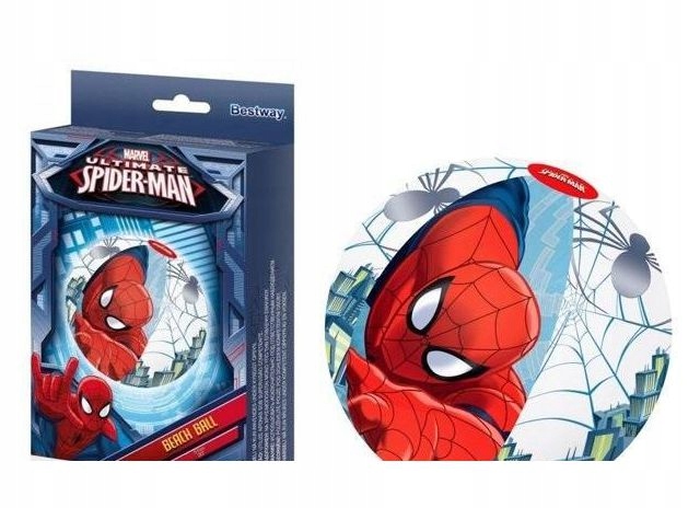 DMUCHANA PIŁKA PLAŻOWA SPIDER-MAN 51 CM