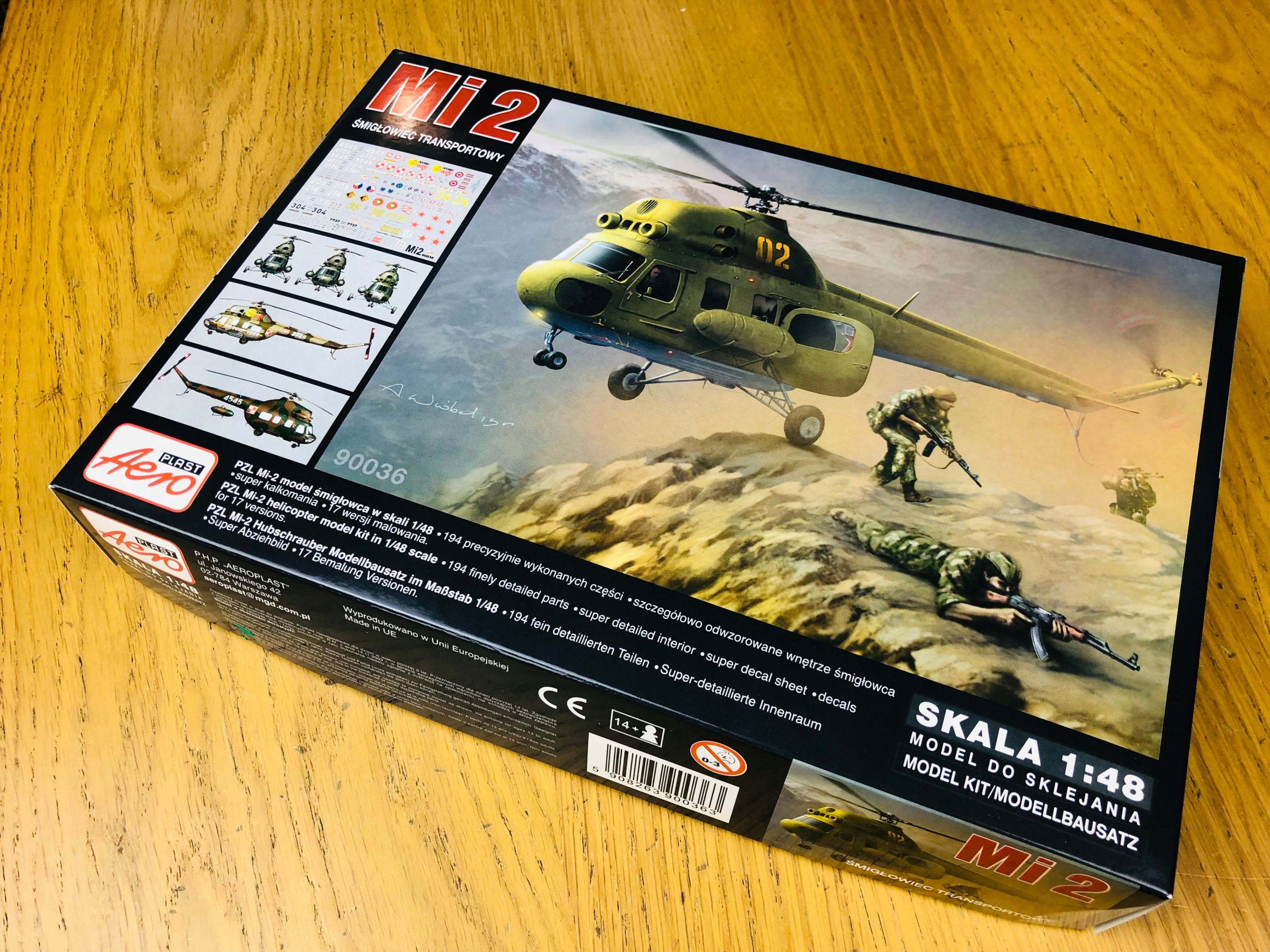 Pzl MIL Mi-2 Přepravní verze Aeroplast 90036