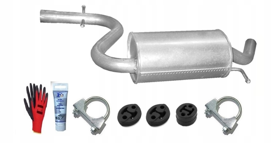 Vw Eos 1.4TSi 0d 2007 středový tlumič+bonus