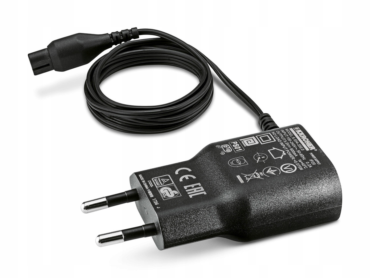 ŁADOWARKA DO MYJKI DO OKIEN WV KV KARCHER ADAPTER SIECIOWY 2.633-107.0 Kod producenta 2.633-107.0