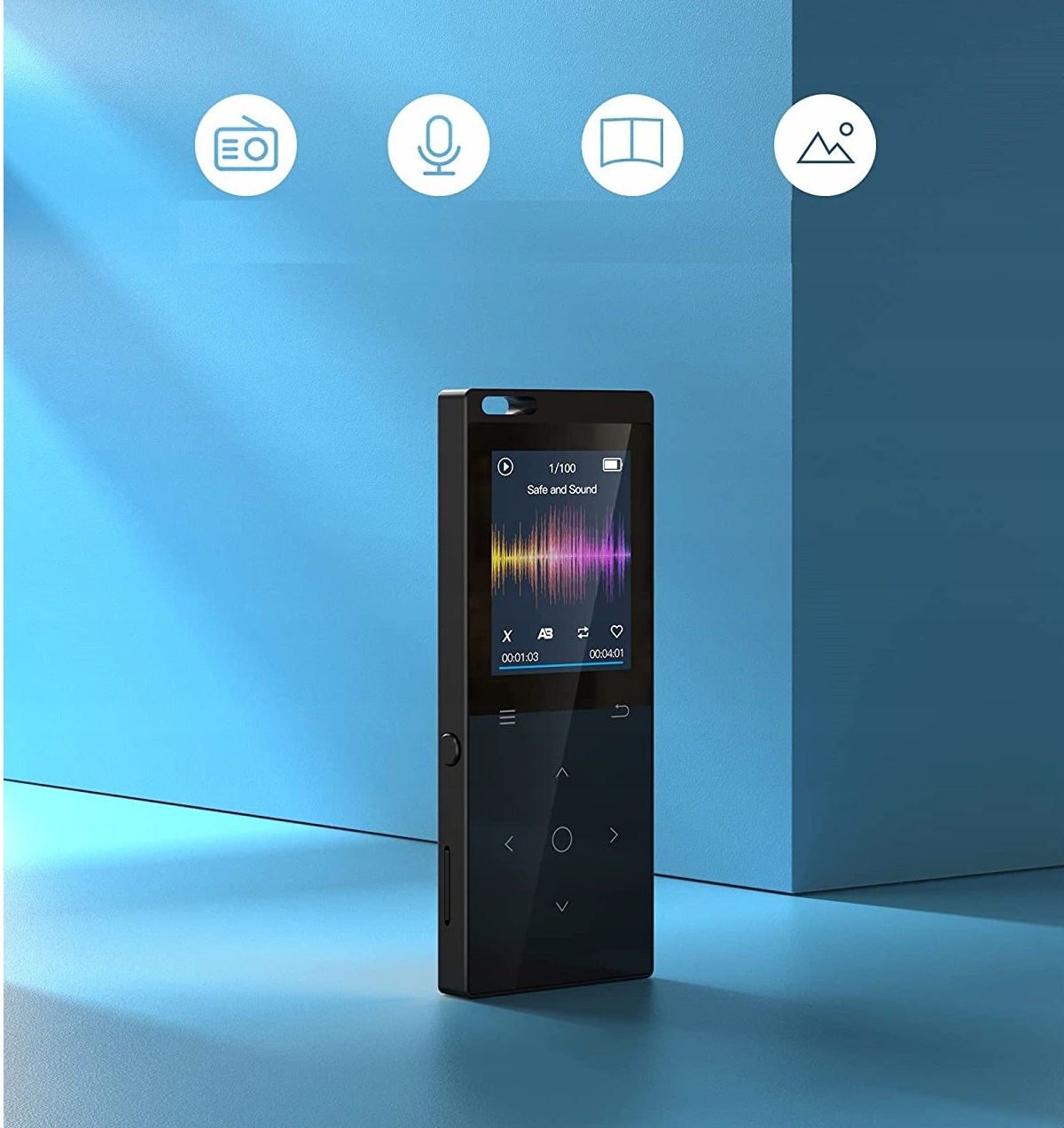 MP3 DODOSOUL M800 czarny 64 GB Stan opakowania oryginalne