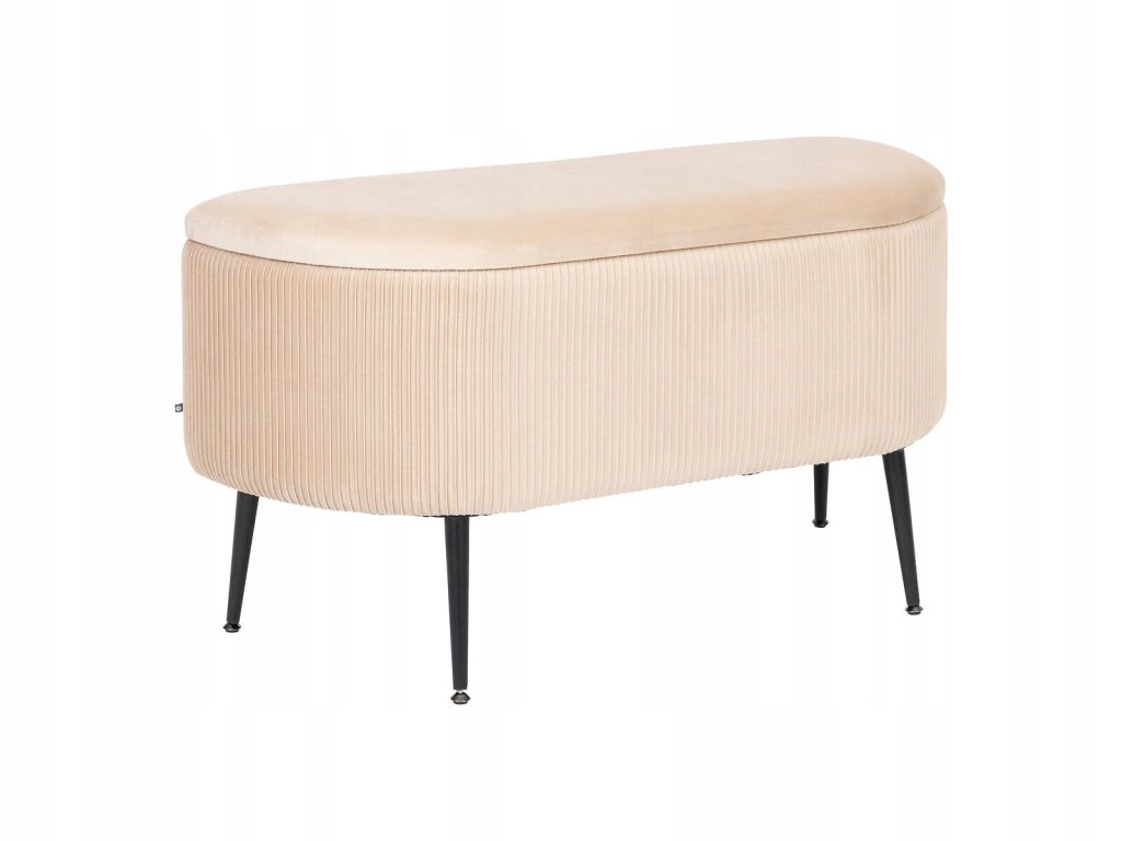 Lavica do predsiene s úložným priestorom Solaro, 100 x 40 x 53 cm