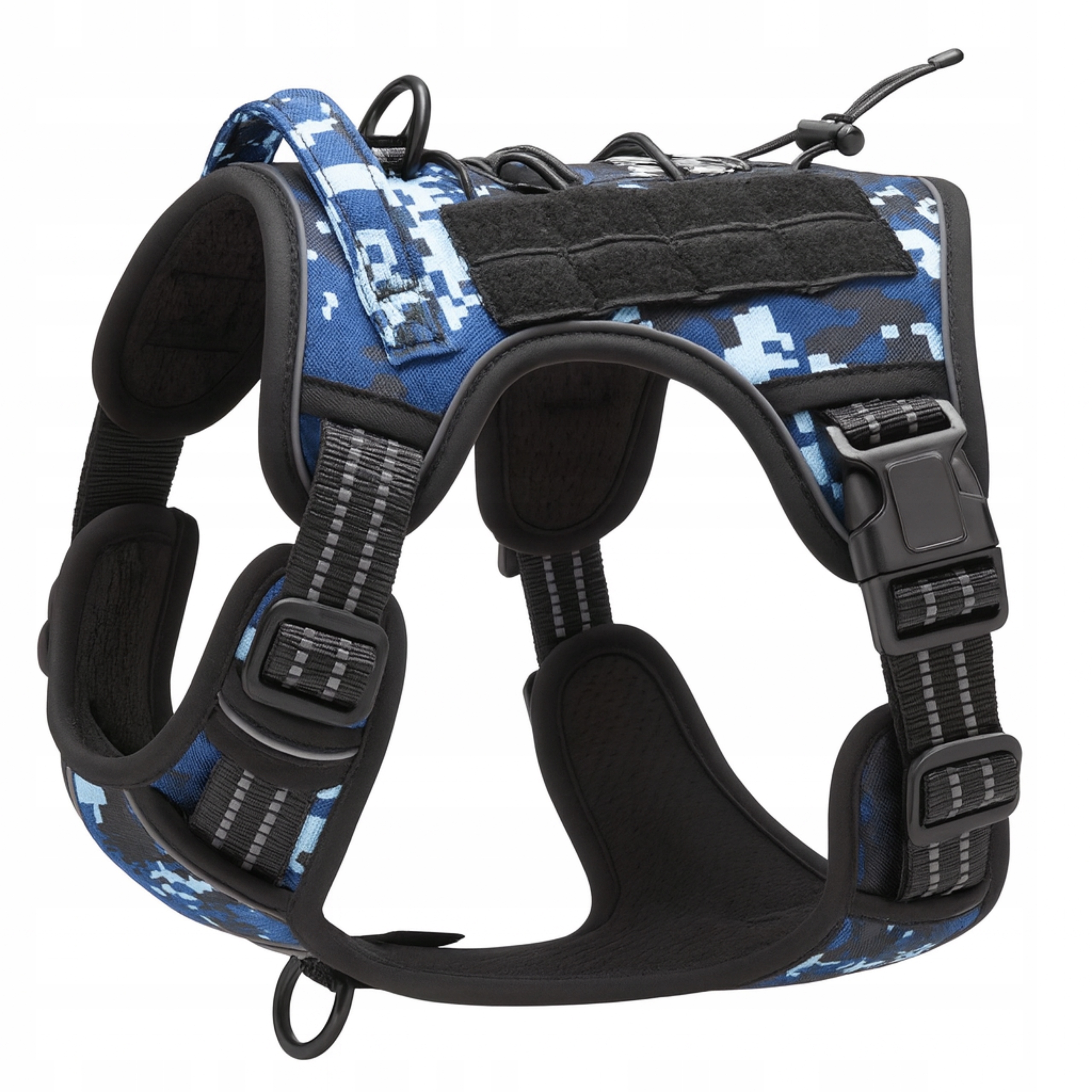 Szelki Dla Średniego Dużego Psa Mocne Easy Walk Regulowane L Odblaskowe