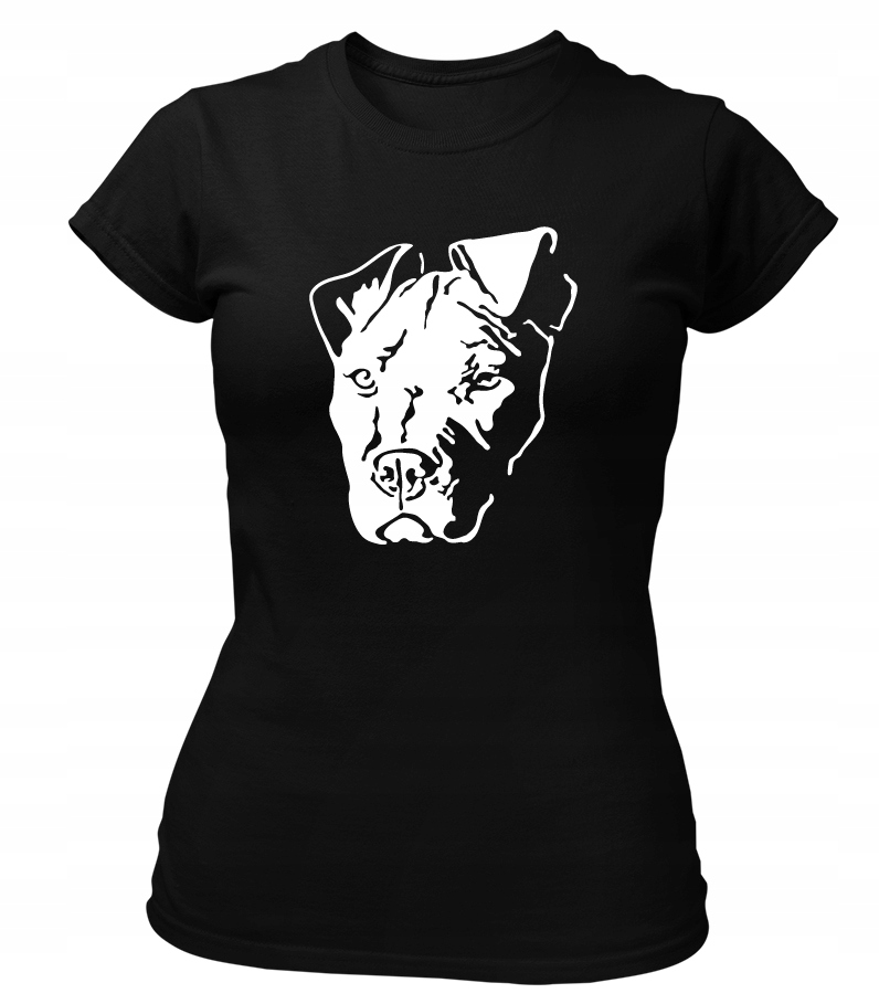 

Koszulka damska Amstaf Pies T-shirt z Psem Psy