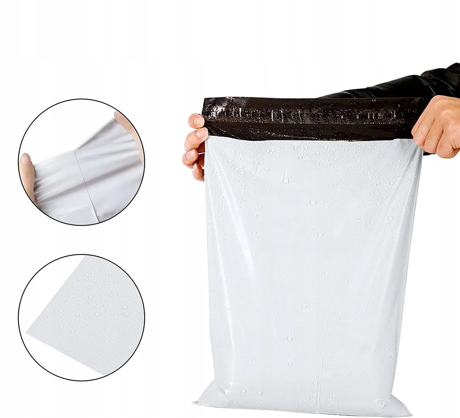 FOLIOPAKI KURIERSKIE B4 Koperty Foliowe Foliopak 260x350 MOCNE 50szt Format 260 x 350 mm