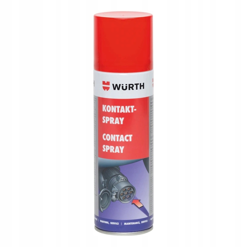 

Wurth Kontakt Spray Do Czyszczenia Styków 300 ML