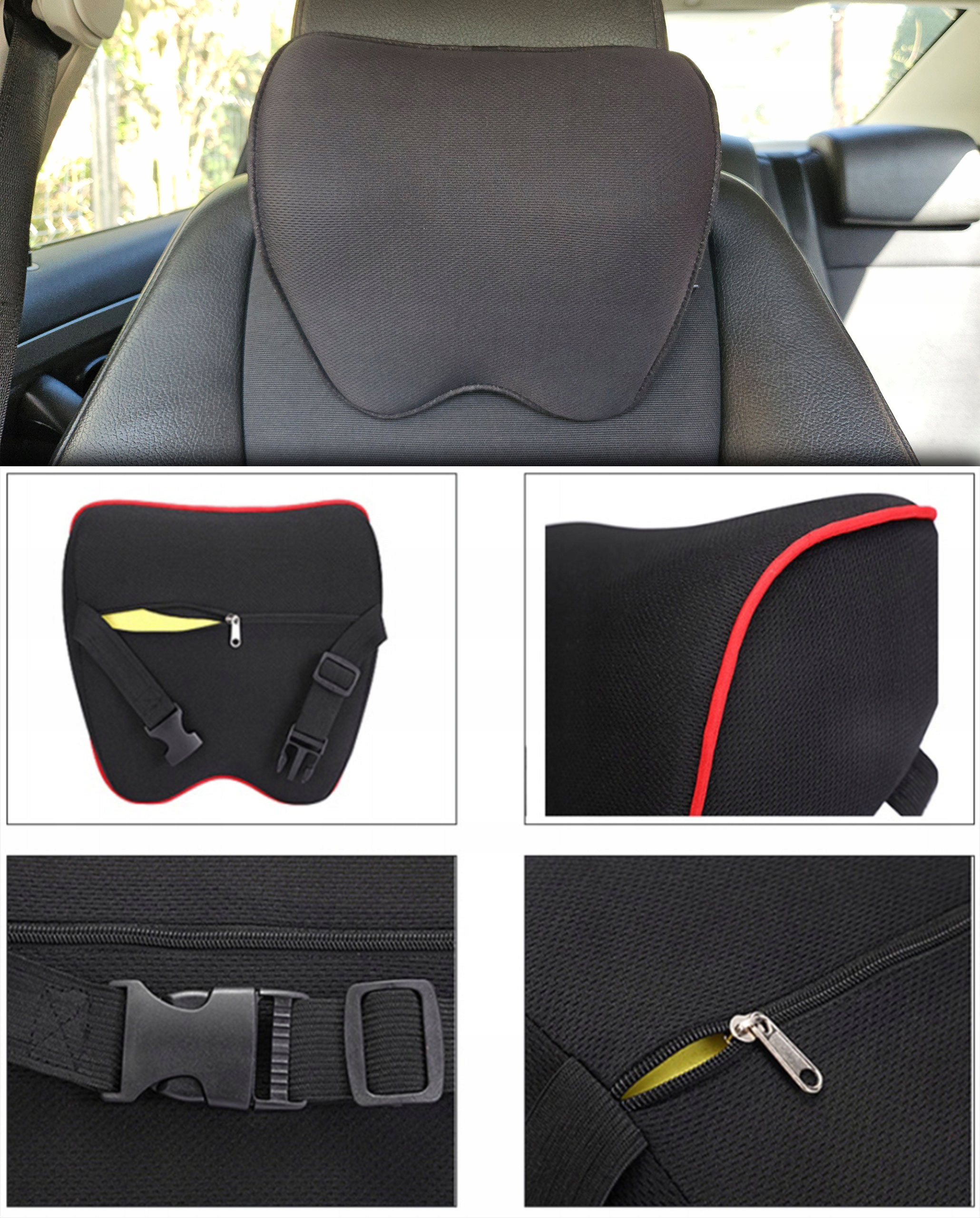 Poduszka samochodowa podróżna zagłówek pod głowę szyję kark PROFILOWANA EAN (GTIN) 5906276000025