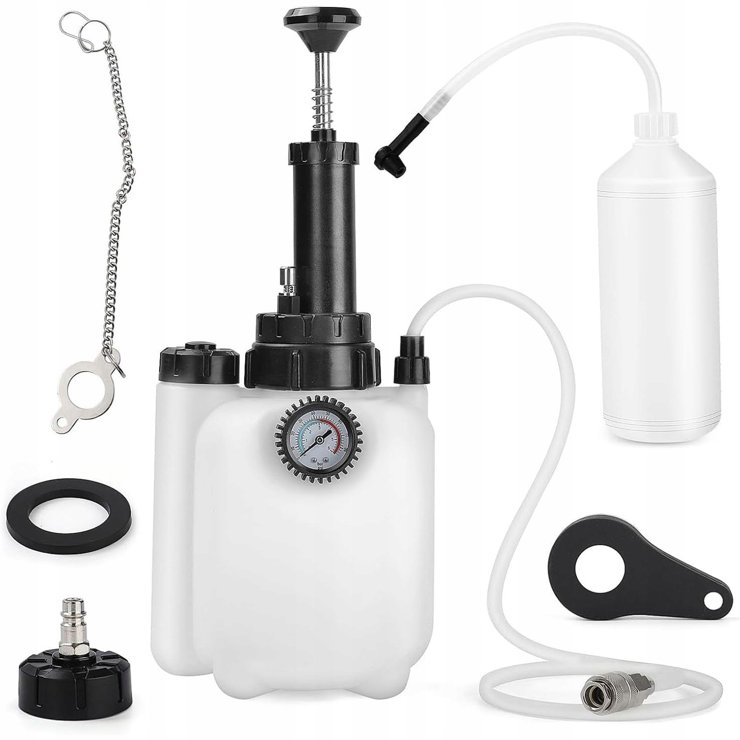 Odvzdušňovač brzd s manometrem pro Abs a Esp