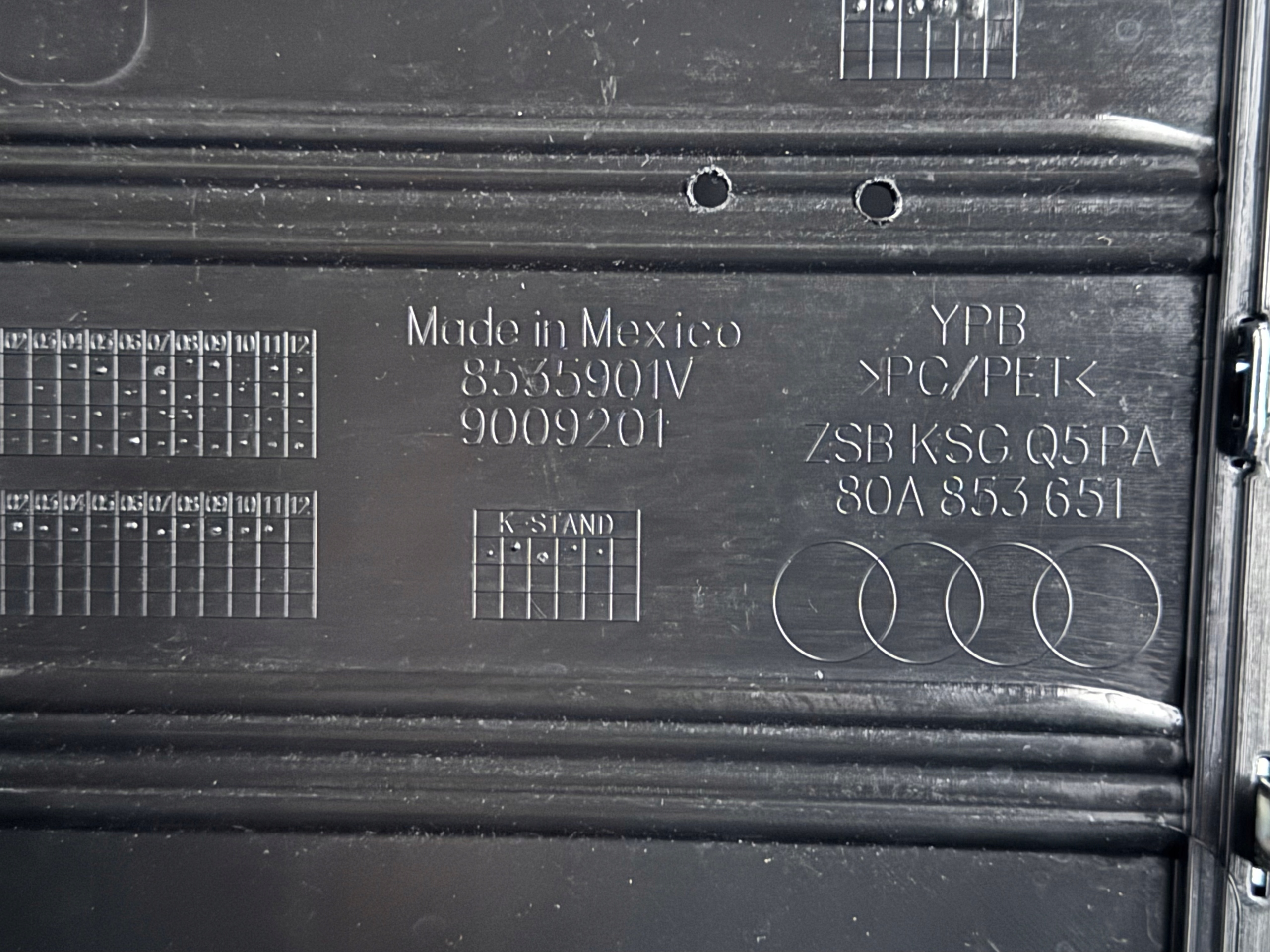 Audi Q5 Kühlergrill FRONTGRILL Kühlergitter 80A853651 - Thumbnail 8