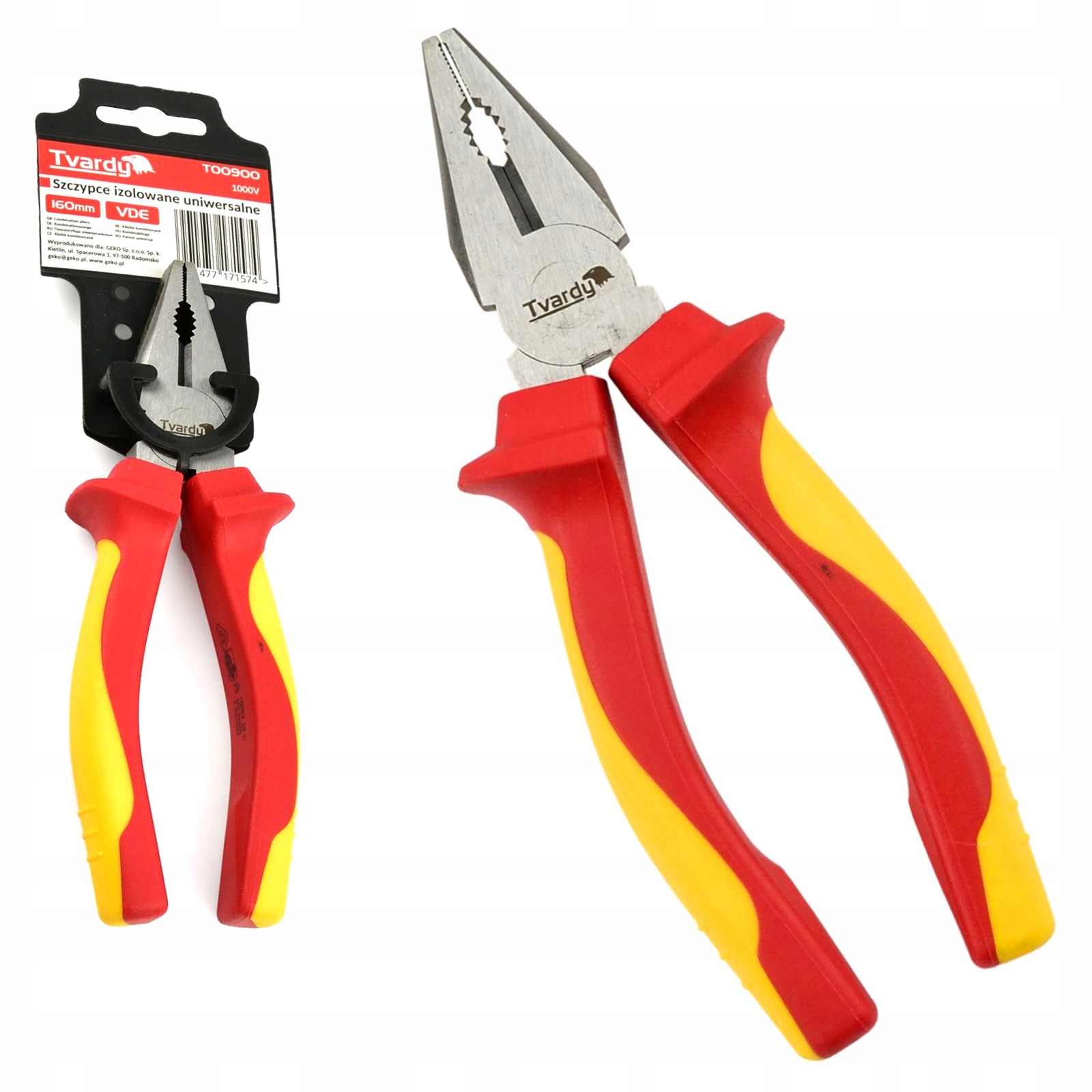 

Kombinerki Szczypce Uniwersalne Izolowane 160mm
