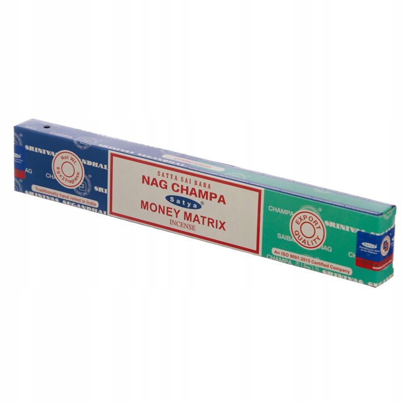 

Kadzidełka Satya Nag Champa & Money Matrix