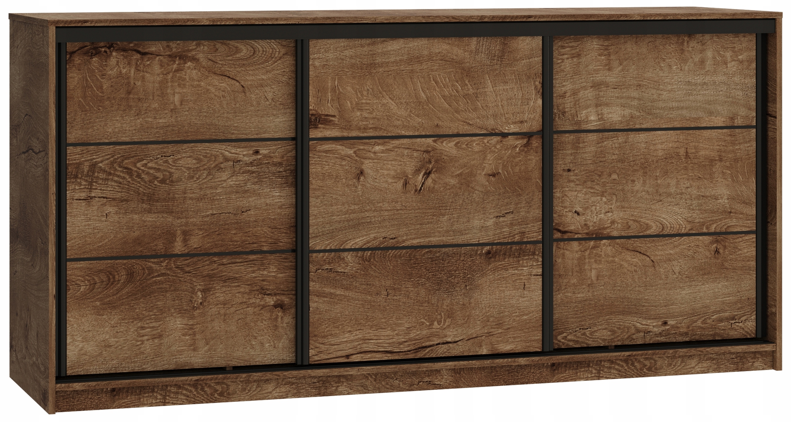 Lefkas дуб комод мини раздвижной шкаф 200 см лофт