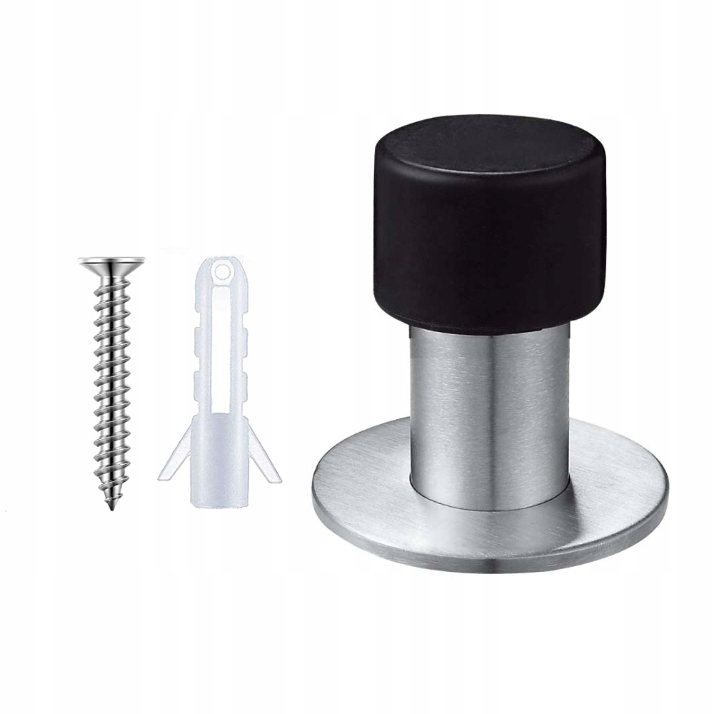 ODBOJNIK STOPKA DRZWI ODBÓJ DRZWIOWY OGRANICZNIK BLOKADA INOX