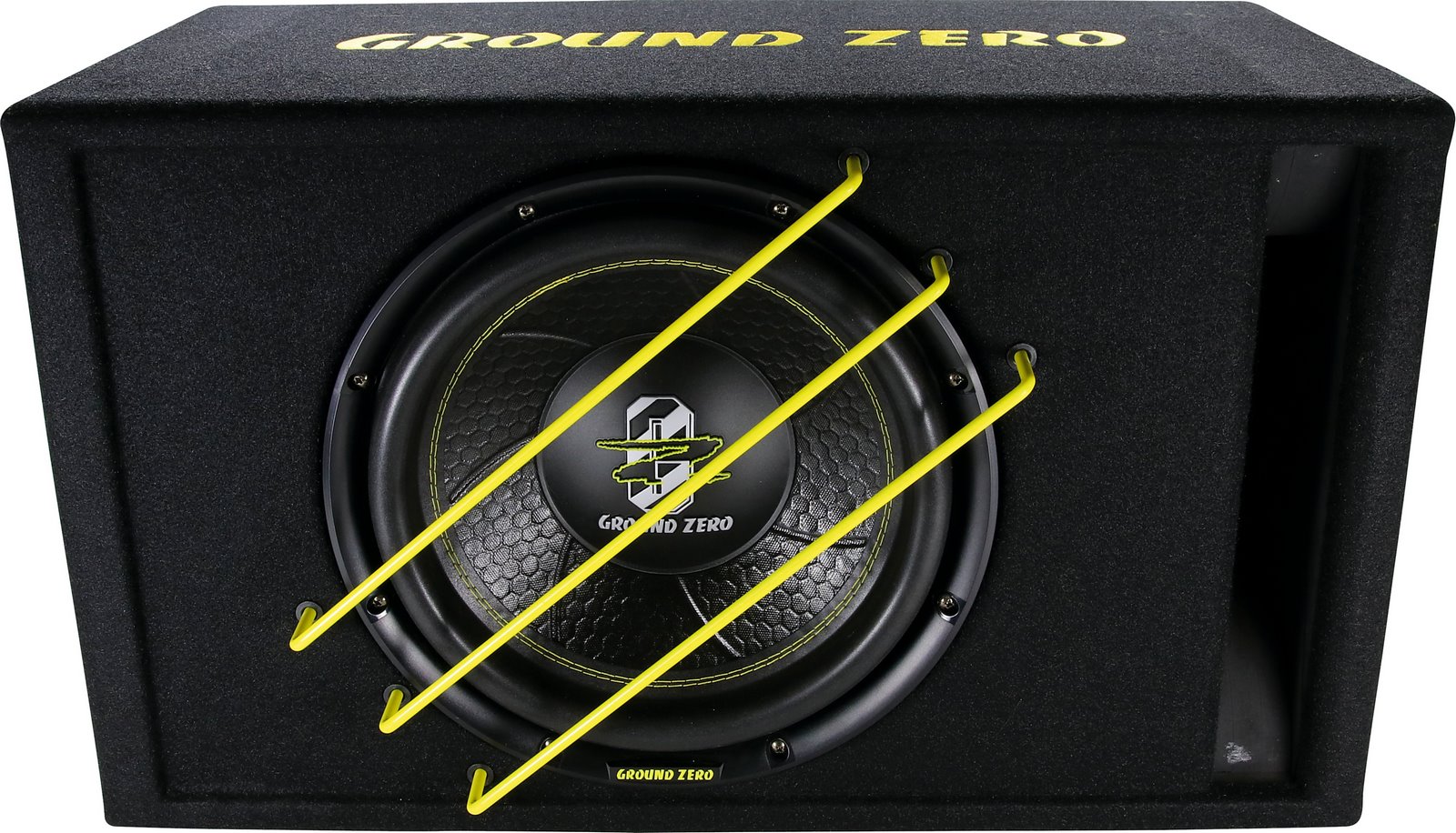 Ground Zero Gzrb 30SPL 2x2 Ohm 700W Rms subwoofer Štěrbina 30 cm 12 palců